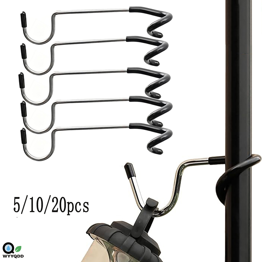 Camping Cooking Utensil Holder - Outdoor Camping Light Hook Stainless Steel