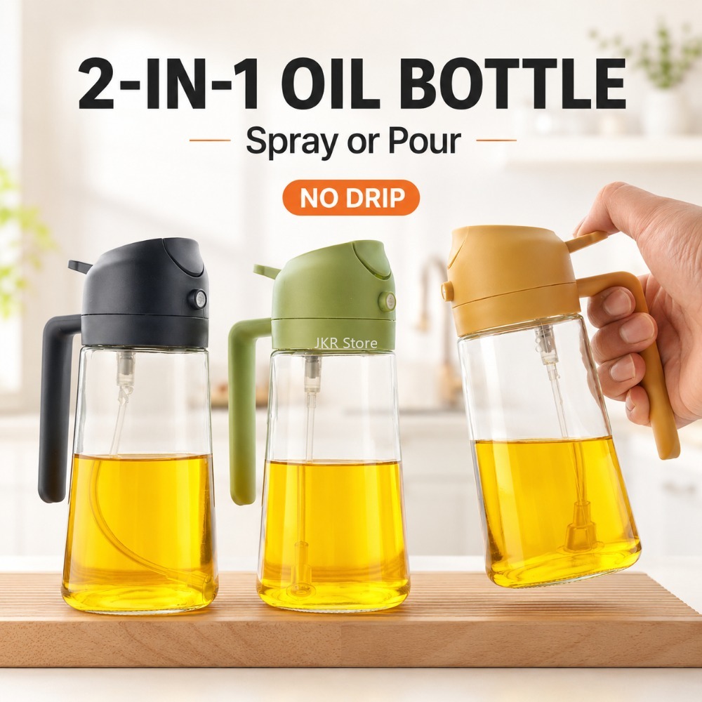 Camping Cooking Area - 2 in 1 Olive Oil Sprayer
