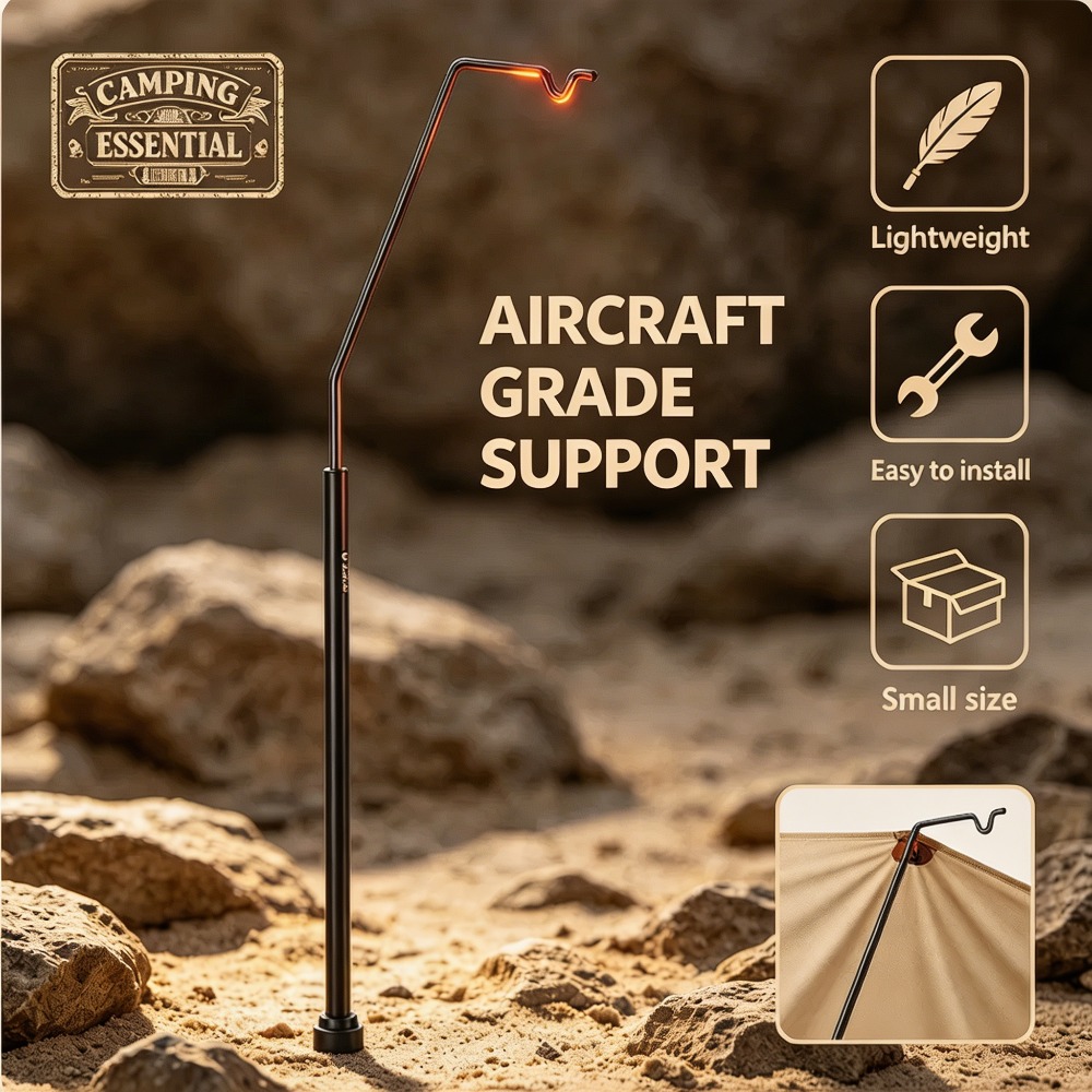 Camping Cooking Utensil Holder - 2026 New IGT Table Lantern Stand