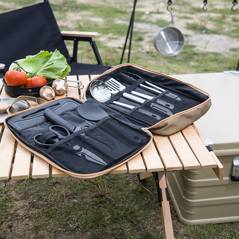 8pcs Camping Kitchen Cookware  - Camping Cooking And Eating review and price