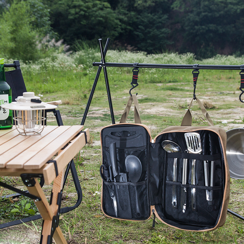 8pcs Camping Kitchen Cookware  - Camping Cooking And Eating review and price