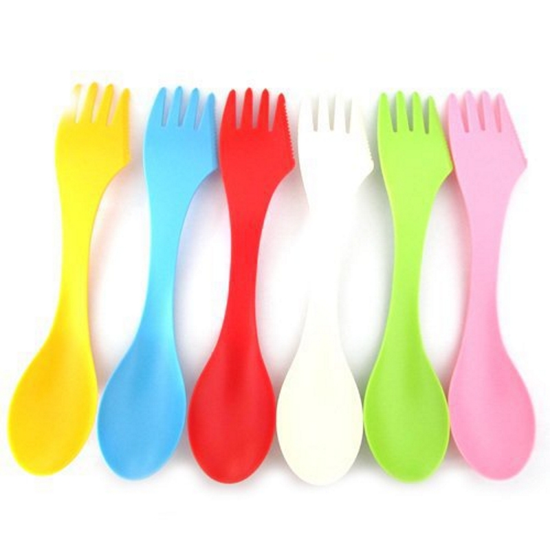 6PCS 3-in-1 Camp Utensils Set  - Camping Cooking And Eating review and price