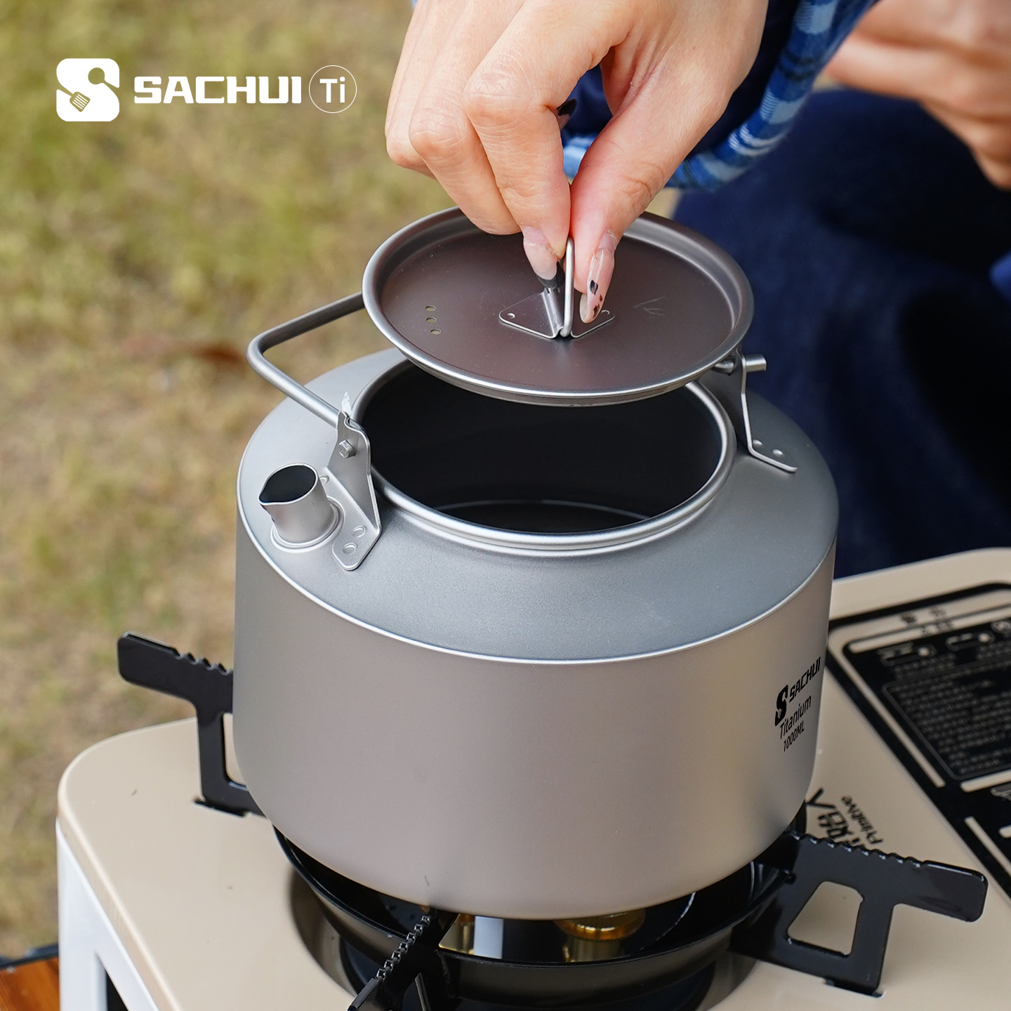 1000ML Pure Titanium Kettle Ou - Camping Cooking Utilities review and price