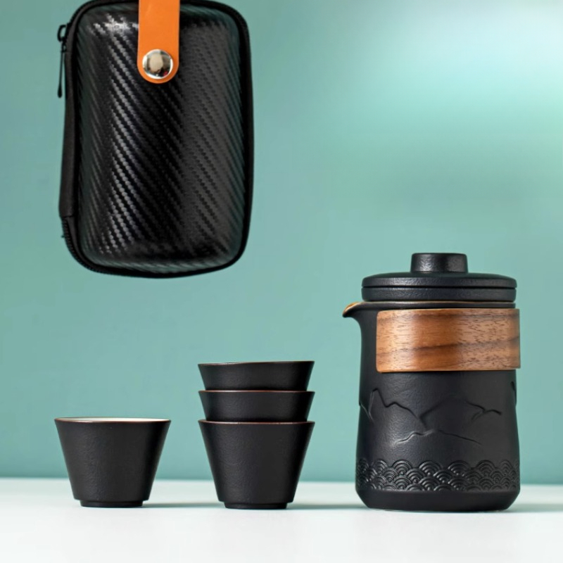 Portable Travel Tea Set One Po - Camping Cooking Utilities review and price