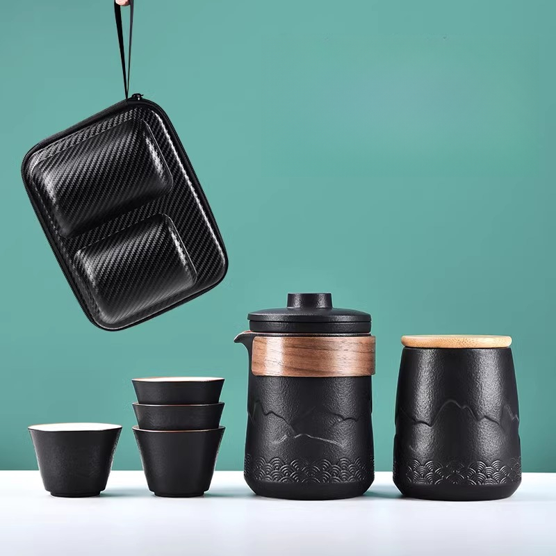 Portable Travel Tea Set One Po - Camping Cooking Utilities review and price