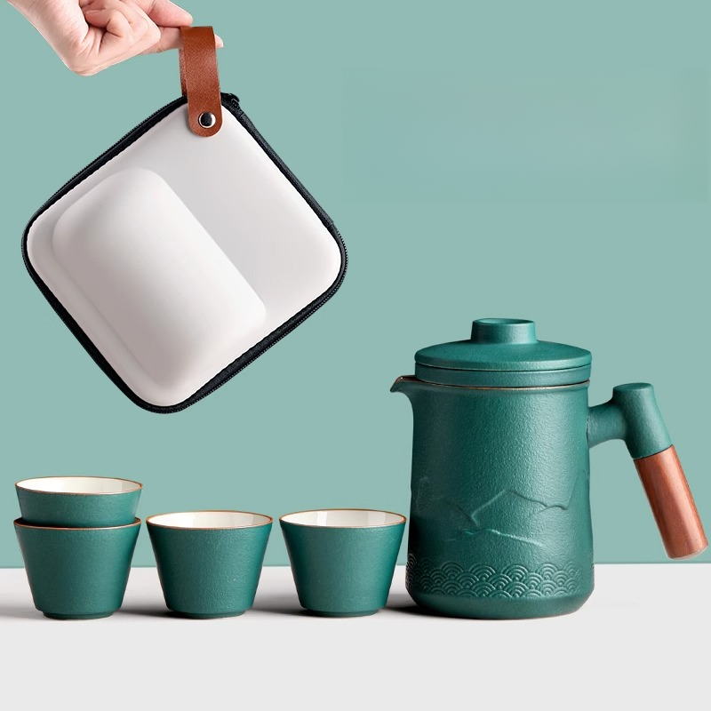 Portable Travel Tea Set One Po - Camping Cooking Utilities review and price
