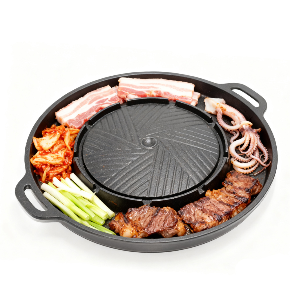 KOSUN Korean BBQ Grill Pan 2 i - Camping Cooking And Eating review and price