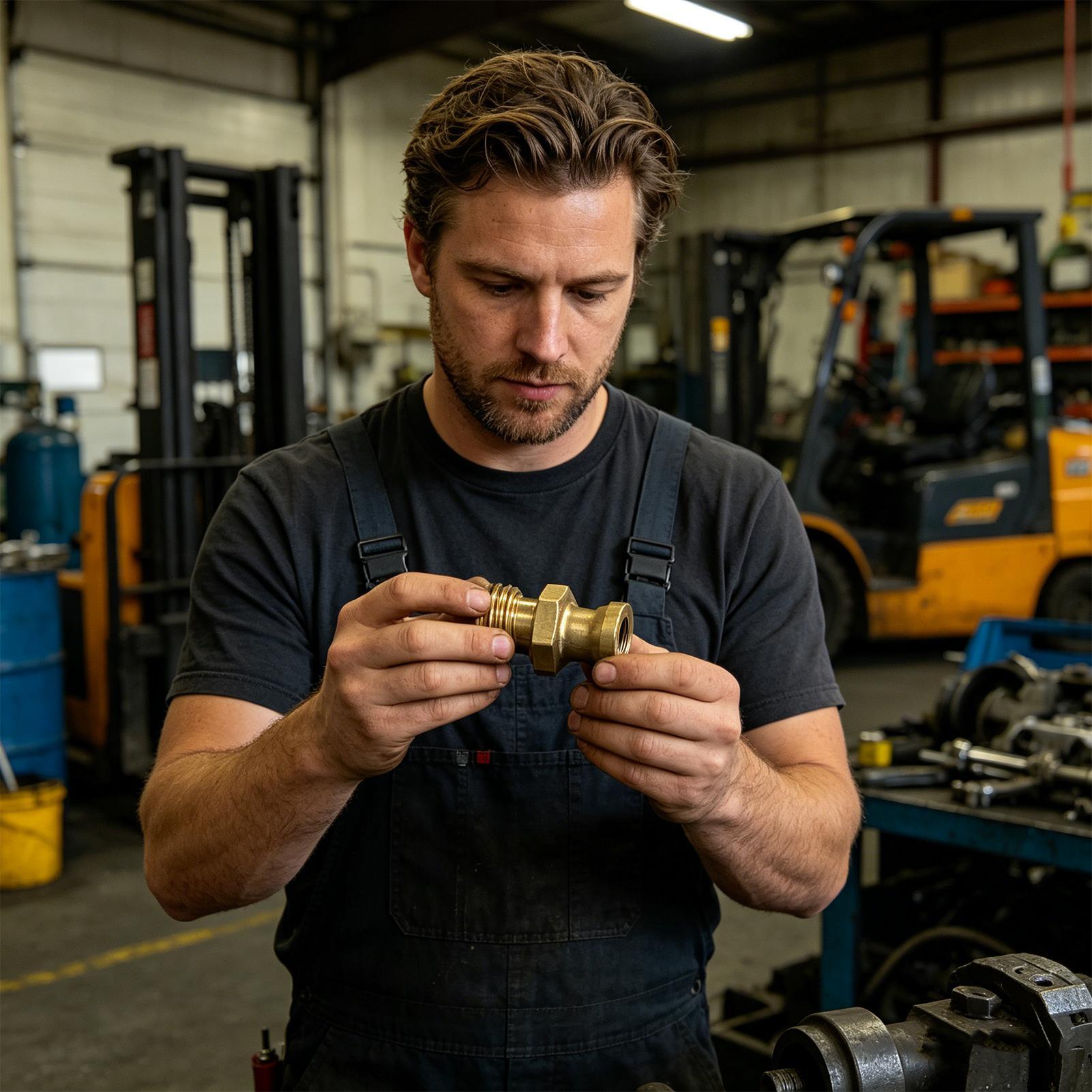 Propane Tank Connector Male Br - Camping Cooking Area review and price