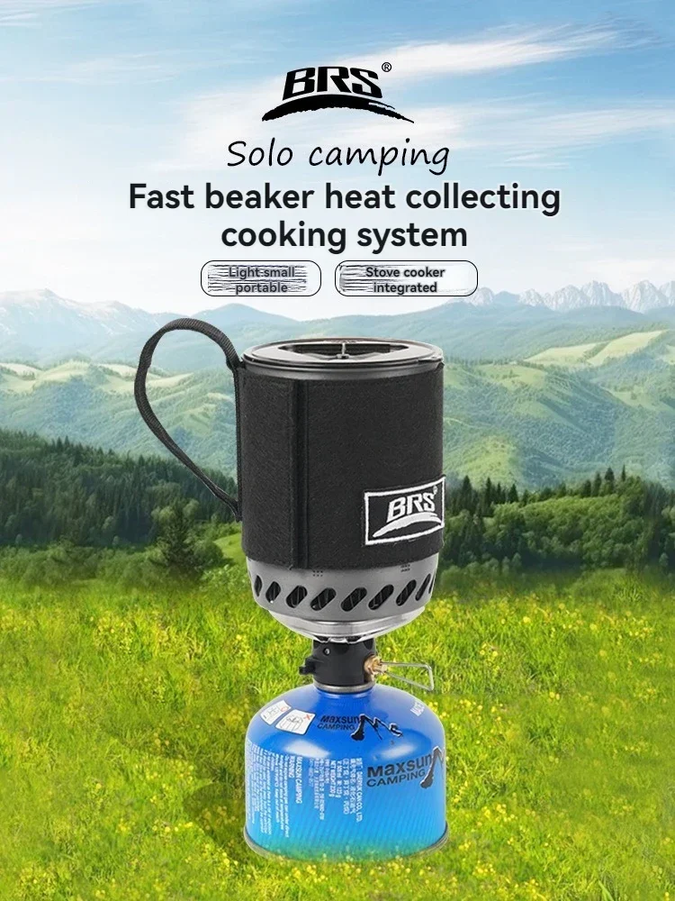 BRS-61 Heat Exchanger Portable - Camping Cooking Gas Stove Portable Tool review and price