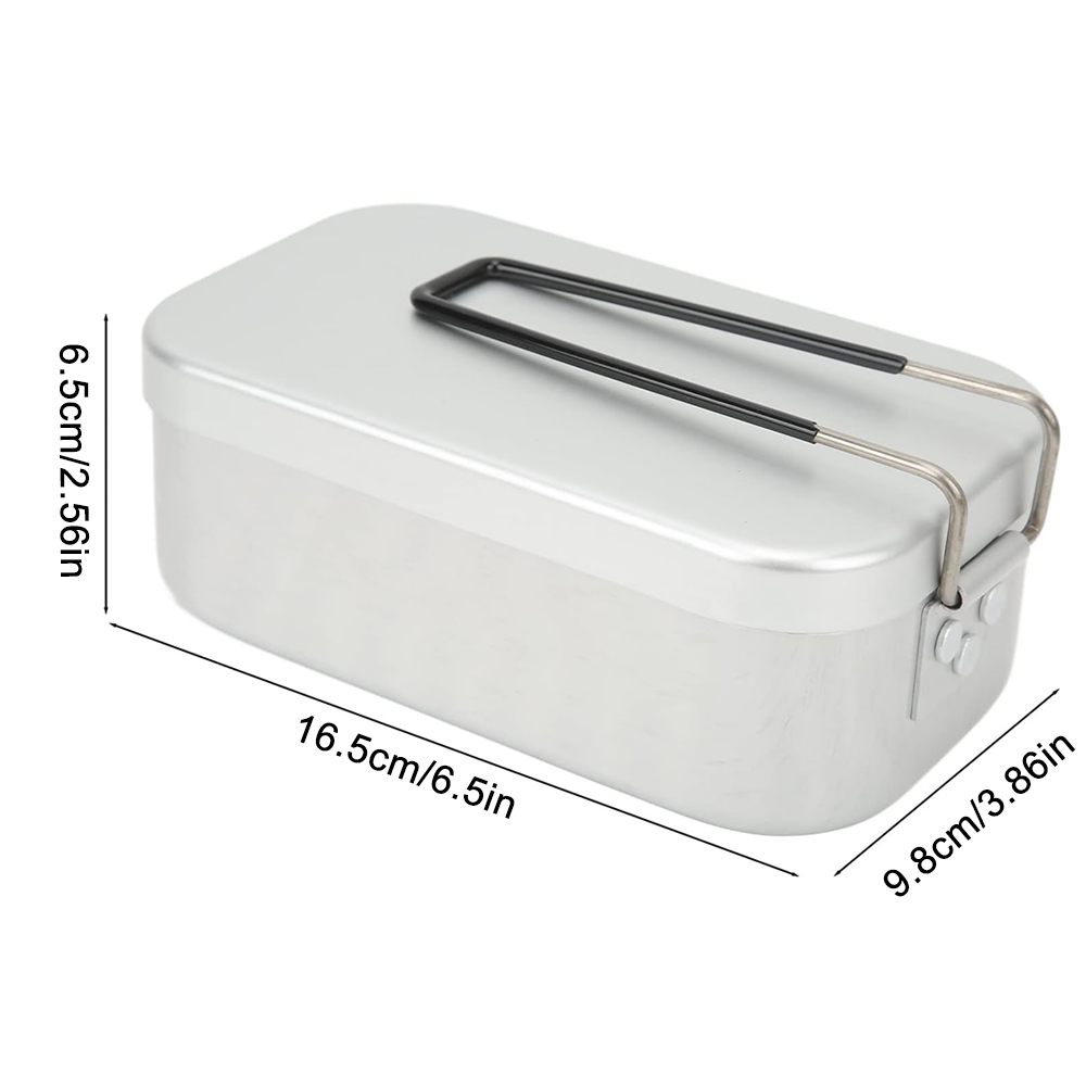 800ML Aluminum Lunch Boxes Out - Camping Cooking Sets review and price