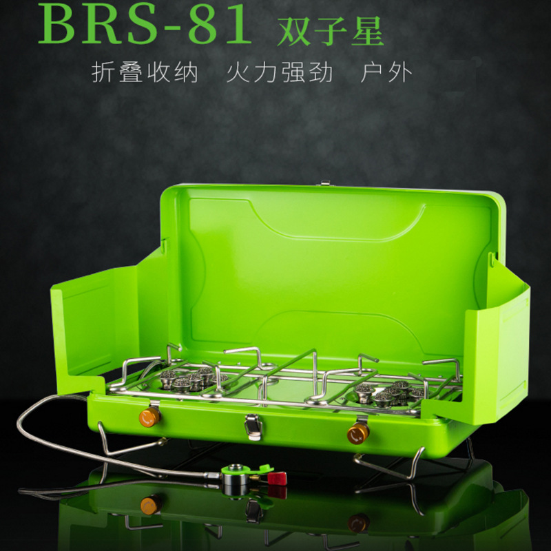 AOLIVIYA Portable Dual Stove B - Camping Cooking Gas Stove Portable Tool review and price