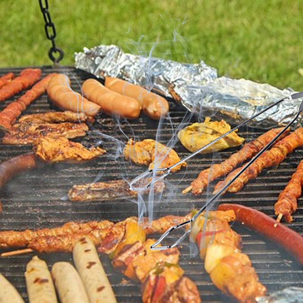 Camping Tool 16 inch BBQ Tongs - Camping Cooking Tips review and price