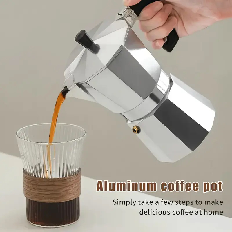 Classic Aluminum Moka Pot 50-3 - Camping Cooking Utilities review and price