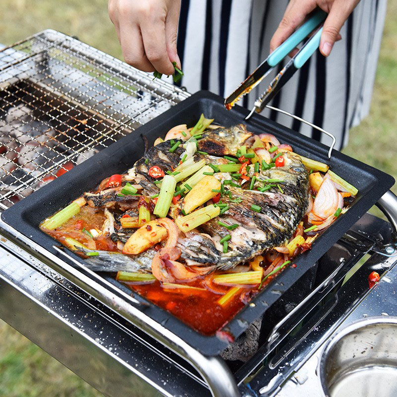 Outdoors Thick Square Grill Pa - Camping Cooking Sets review and price
