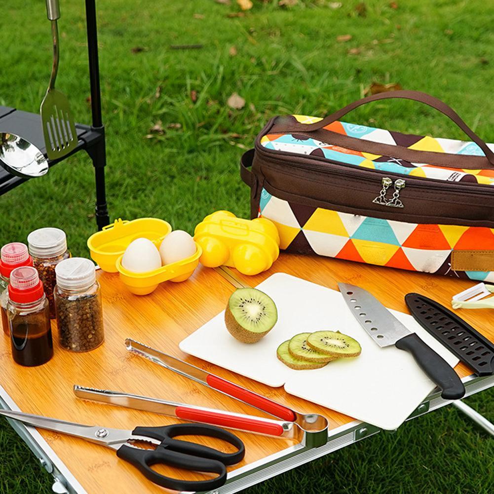 2 Grid Egg Storage Box Contain - Camping Cooking Utensil Holder review and price