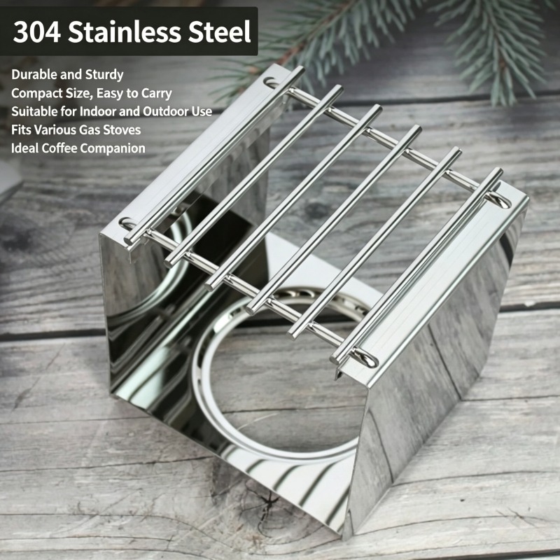 Stainless Steel Square Coffee  - Camping Cooking Utilities review and price