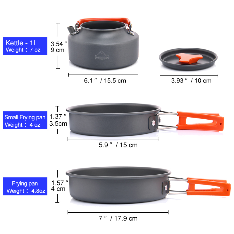 Widesea Camping Outdoor Cookwa - Camping Cooking And Dining Set review and price