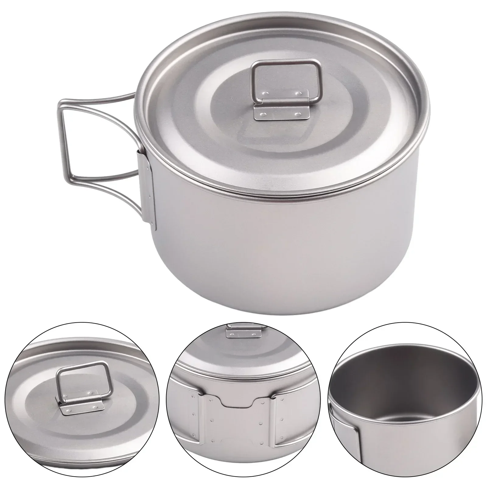 Titanium Bowl With Folding Han - Camping Cooking Ware review and price