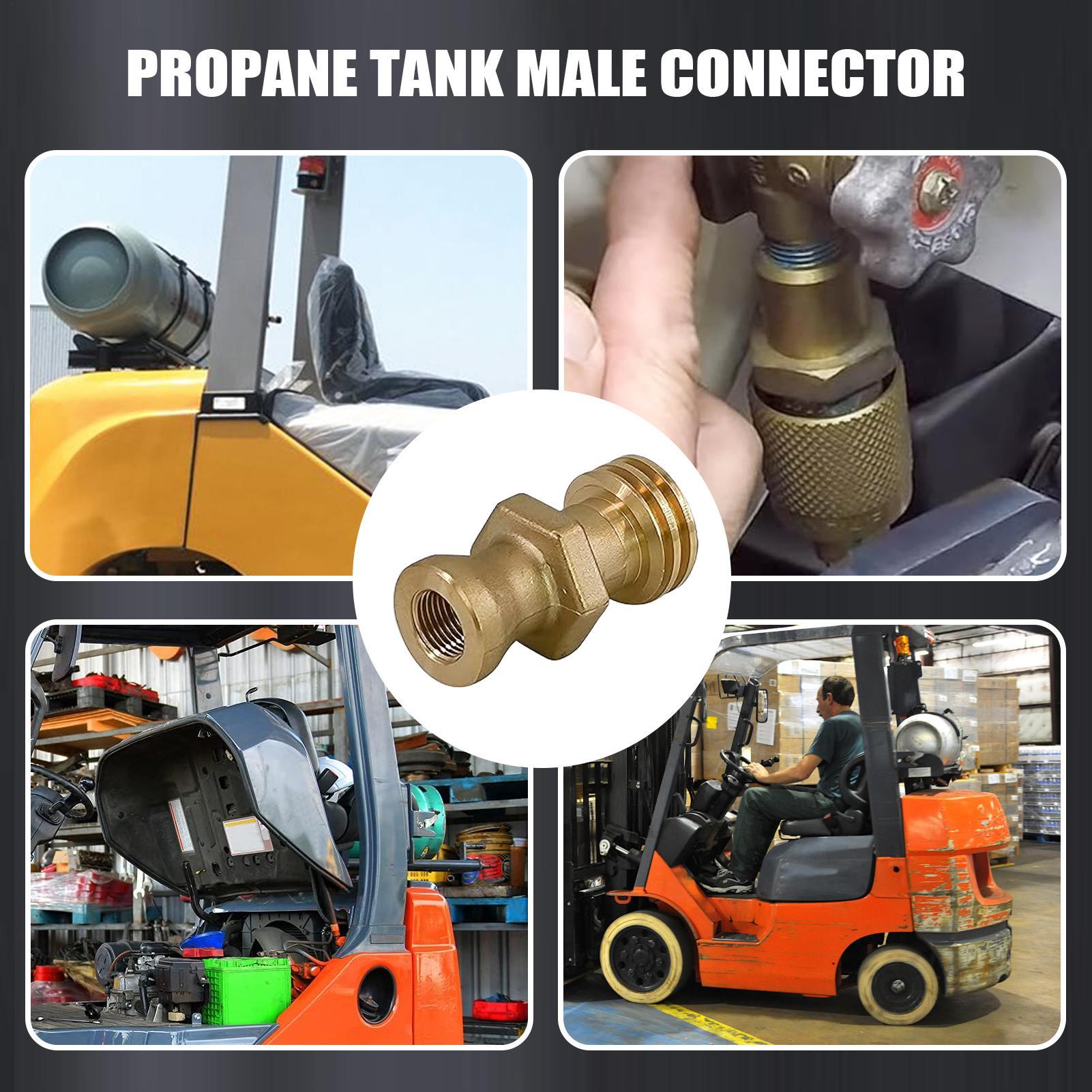 Propane Tank Fittings Male Bra - Camping Cooking Area review and price