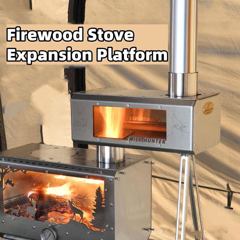 Camping Firewood Stove 2-Side  - Camping Cooking Area review and price