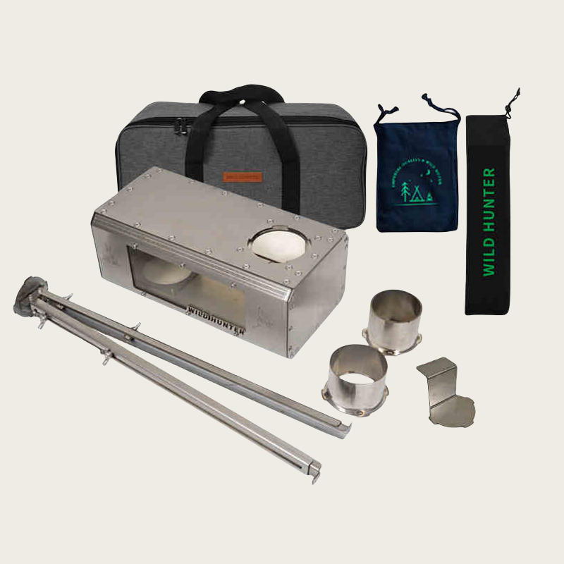 Camping Firewood Stove 2-Side  - Camping Cooking Area review and price