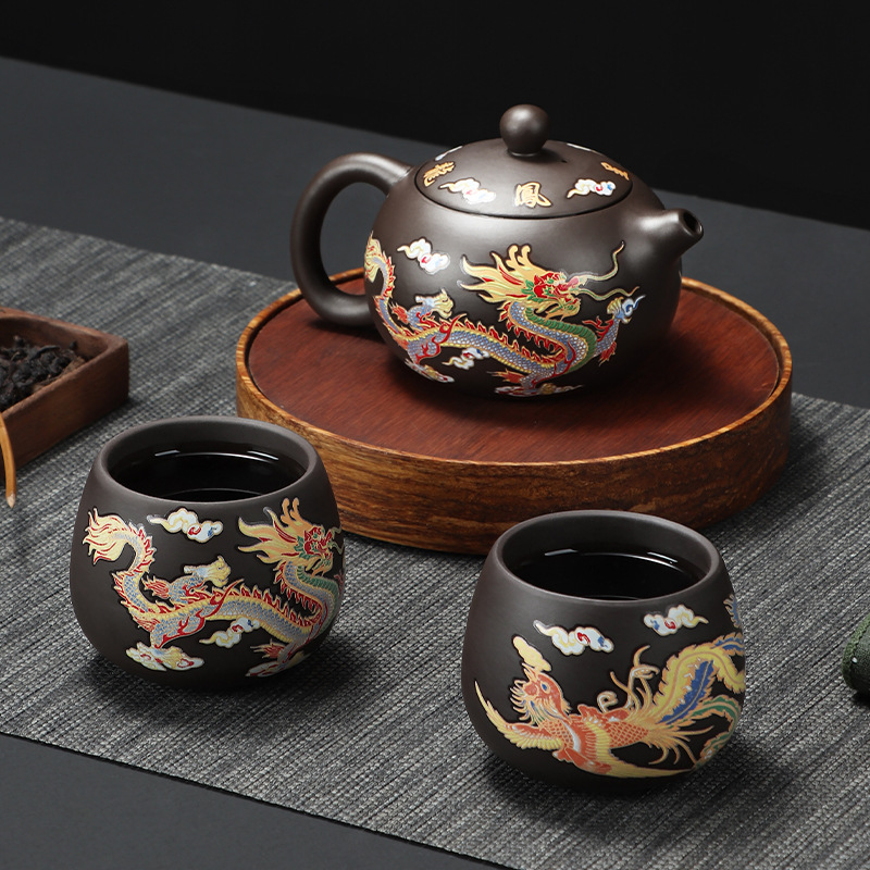 135-350ml Dragon Teapot Chines - Camping Cooking Utilities review and price