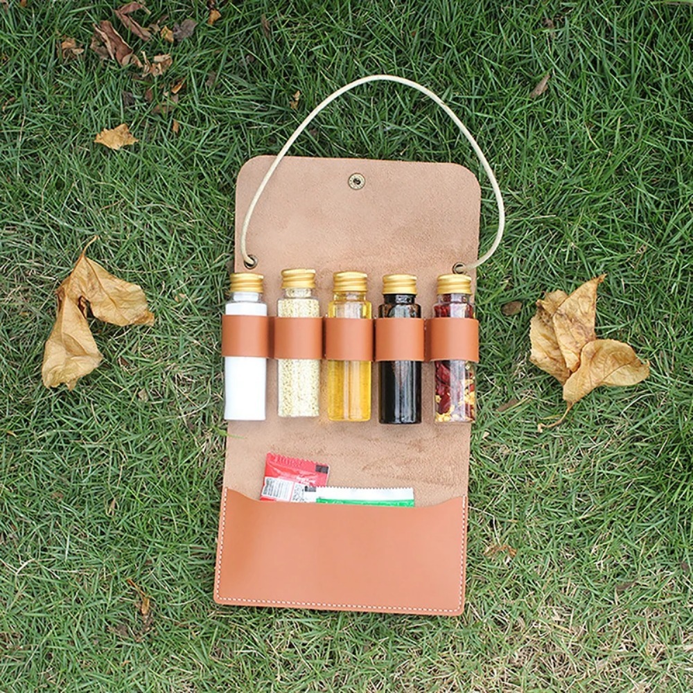Outdoor Camping Spice Bottle S - Camping Cooking Utensil Holder review and price