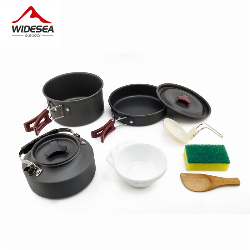 Widesea Camping Cookware Set O - Camping Cooking And Dining Set review and price