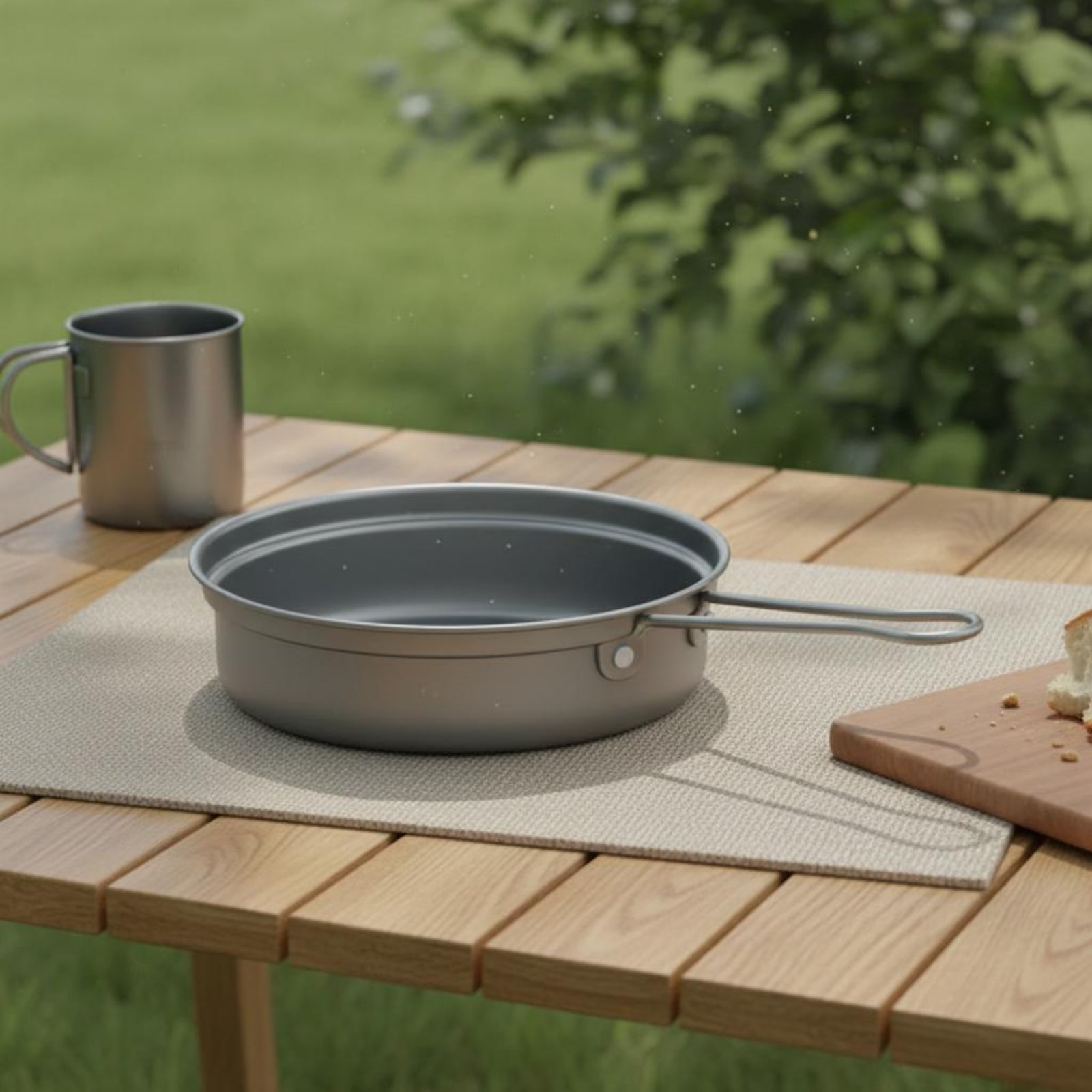 2 Pieces Metal Camping Cook Se - Camping Cooking And Dining Set review and price