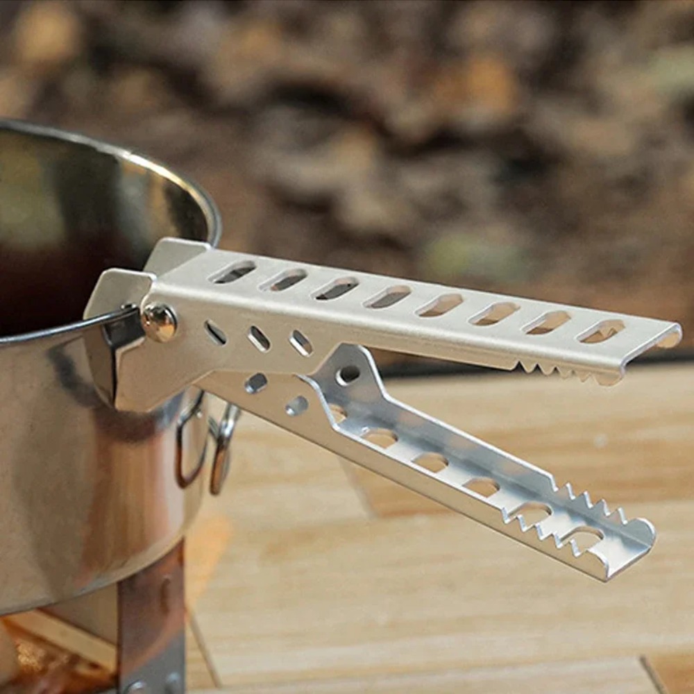 Aluminium Anti-hot Alloy Clip  - Camping Cooking Utensil Holder review and price