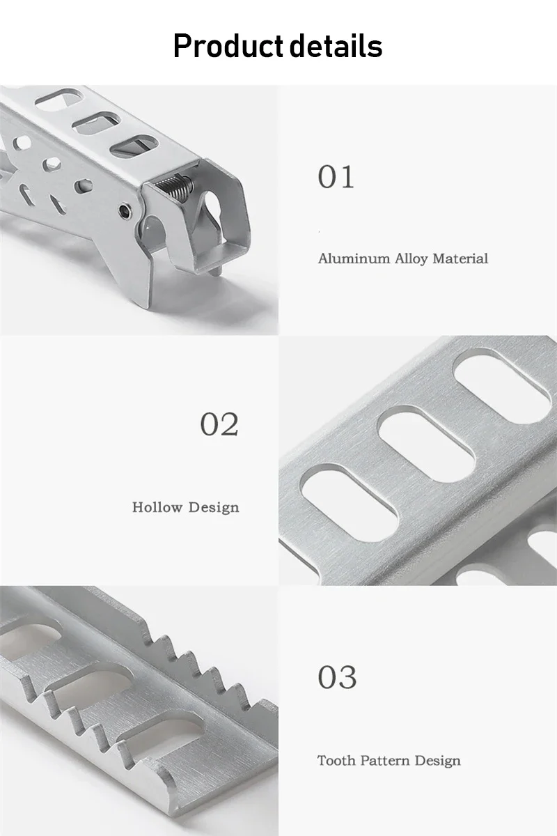 Aluminium Anti-hot Alloy Clip  - Camping Cooking Utensil Holder review and price