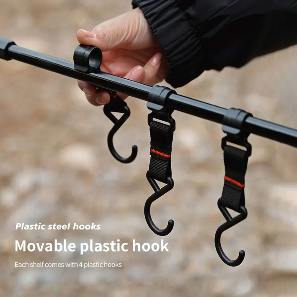 1Set Camping Portable Shelf La - Camping Cooking Utensil Holder review and price
